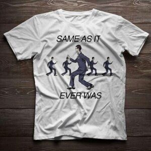 Talking Heads Same As It Ever Was David Byrne Vintage Band Graphic T-Shirt 90